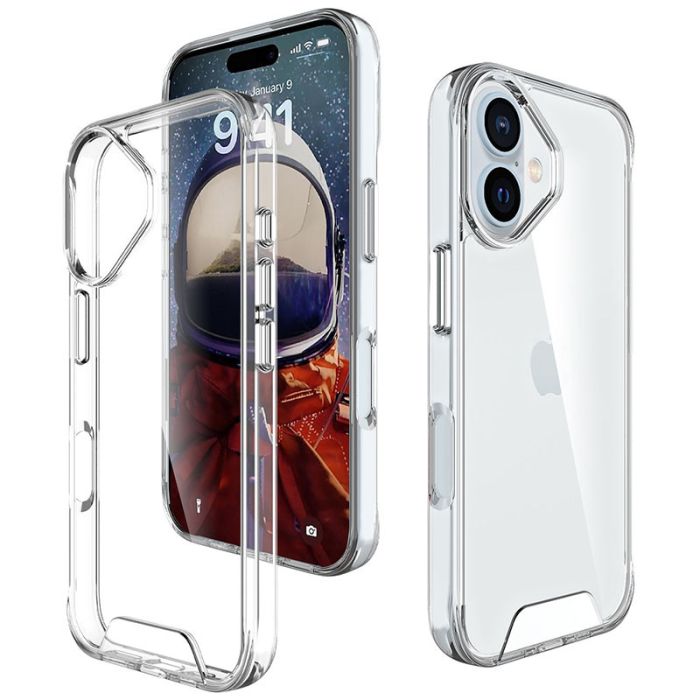 Чохол TPU Space Case transparent для Apple iPhone 16 Plus (6.7")