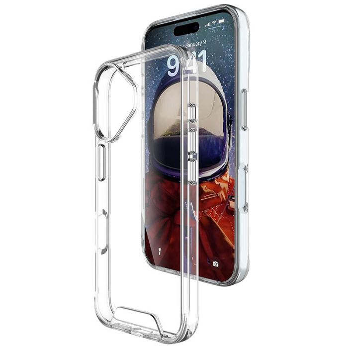 Чохол TPU Space Case transparent для Apple iPhone 16 Plus (6.7")
