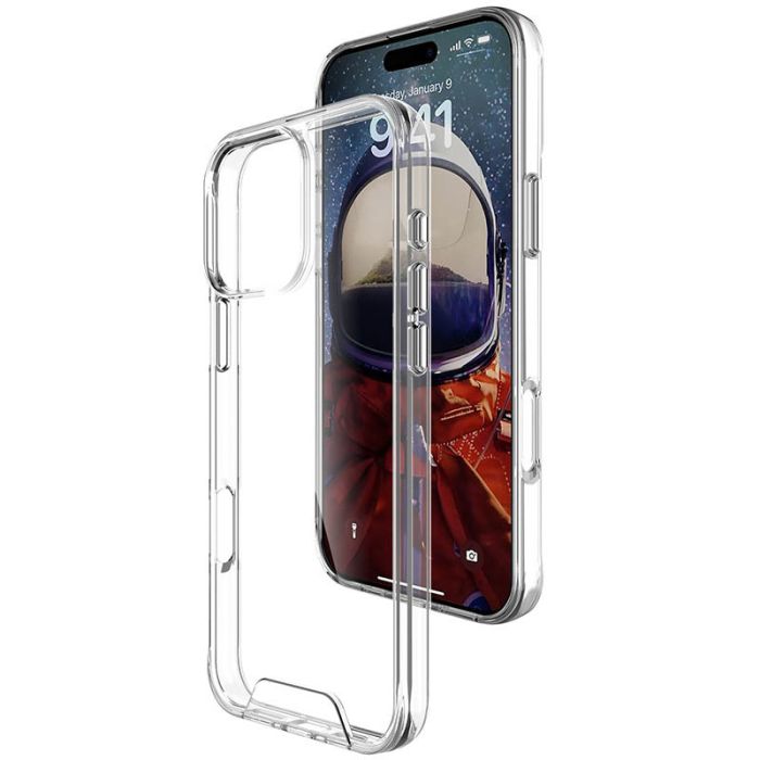 Чохол TPU Space Case transparent для Apple iPhone 16 Pro (6.3")