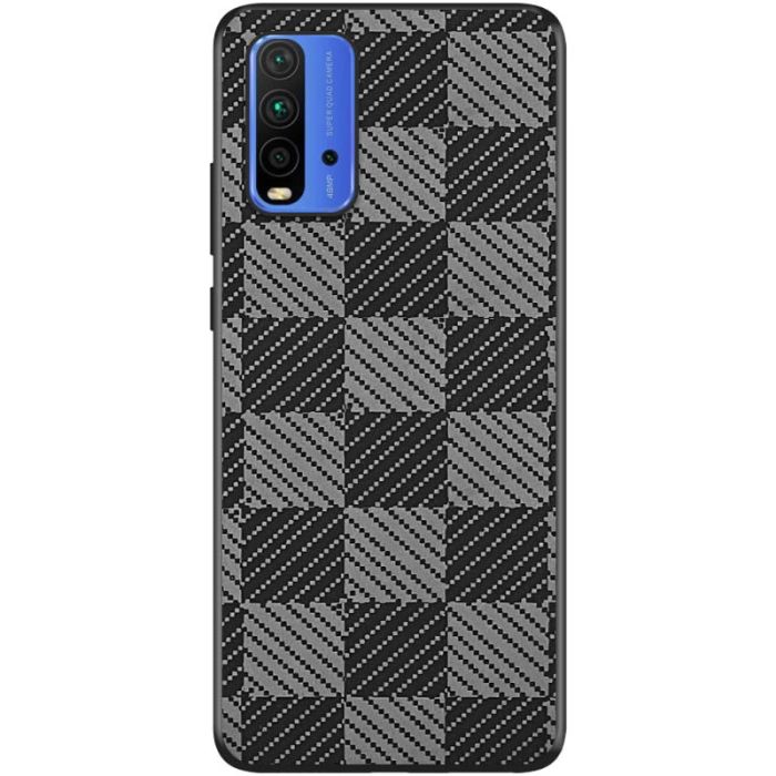 Чохол TPU+PC Grid для Xiaomi Redmi Note 9 4G / Redmi 9 Power / Redmi 9T