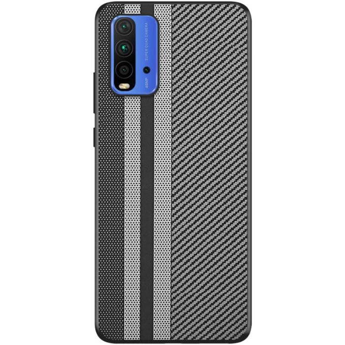 Чохол TPU+PC Grid для Xiaomi Redmi Note 9 4G / Redmi 9 Power / Redmi 9T