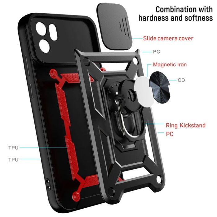 Ударостійкий чохол Camshield Serge Ring для Xiaomi Redmi A1 / A2