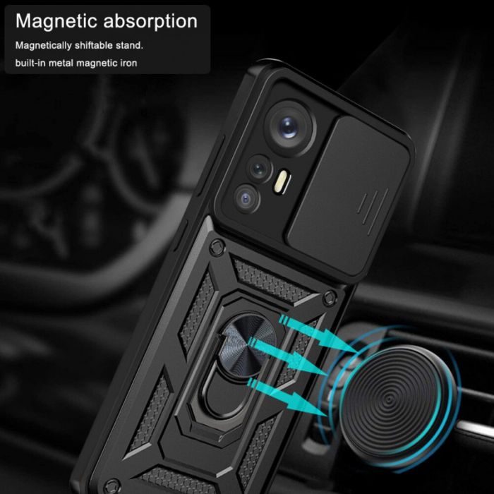 Ударостійкий чохол Camshield Serge Ring для Xiaomi 12T / 12T Pro