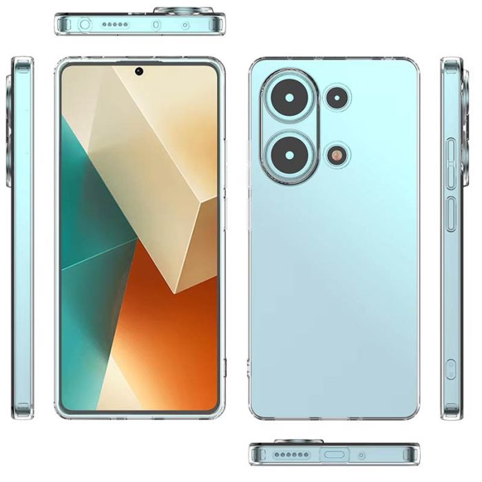 TPU чохол Epic Transparent 1,5mm Full Camera для Xiaomi Redmi Note 13 Pro 4G / Poco M6 Pro 4G