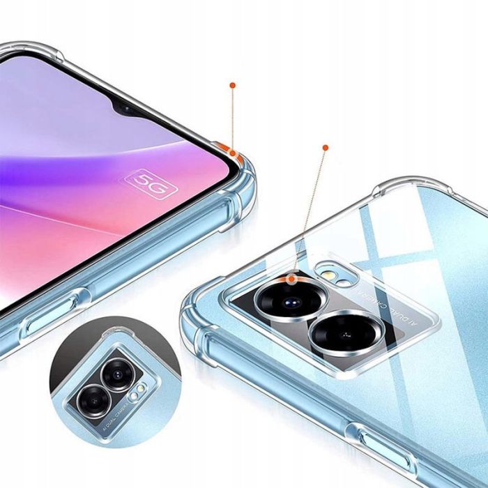 TPU чохол GETMAN Ease logo посилені кути Full Camera для Oppo A57s / A57 4G / A77s