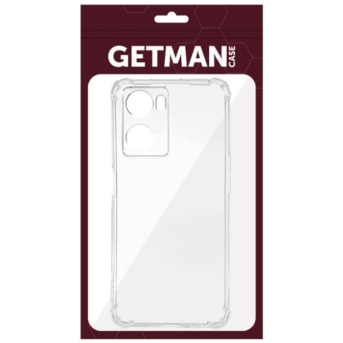 TPU чохол GETMAN Ease logo посилені кути Full Camera для Oppo A57s / A57 4G / A77s