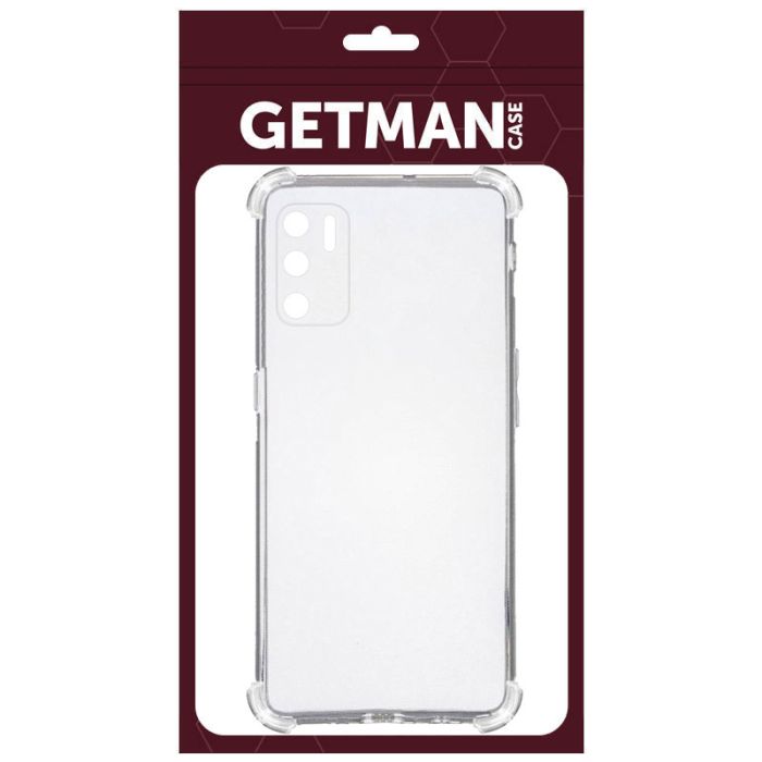 TPU чохол GETMAN Ease logo посилені кути Full Camera для Oppo A16s / A16 / A54s