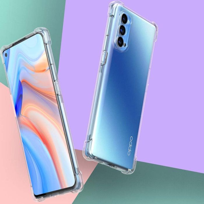 TPU чохол GETMAN Ease logo посилені кути Full Camera для Oppo Reno 4 Pro 5G