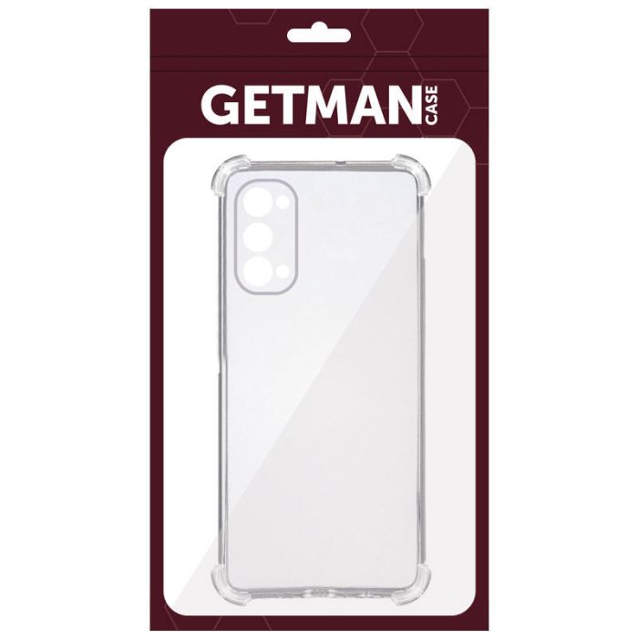TPU чохол GETMAN Ease logo посилені кути Full Camera для Oppo Reno 4 Pro 5G