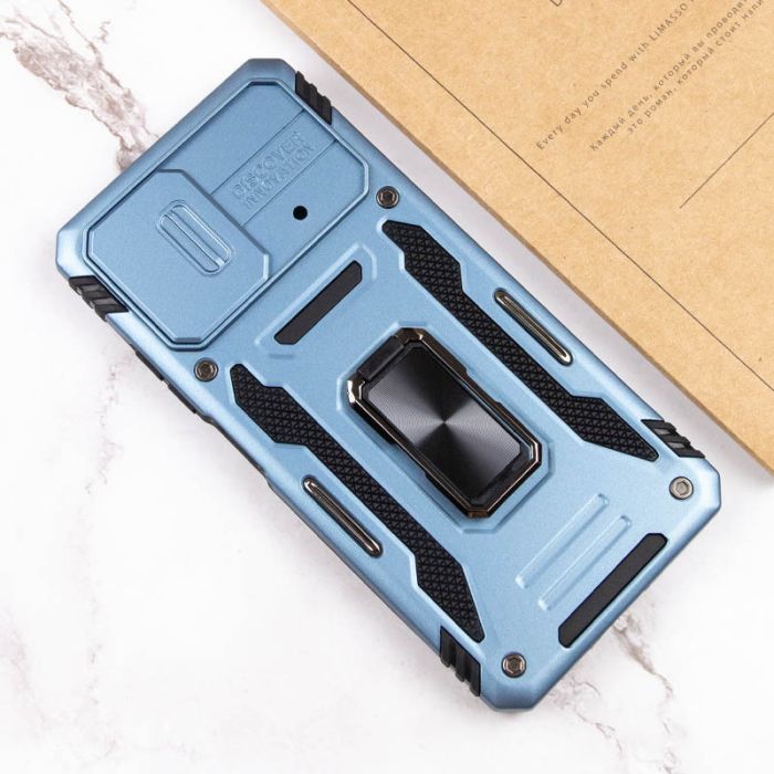 Ударостійкий чохол Camshield Army Ring для Xiaomi Poco F5 / Note 12 Turbo