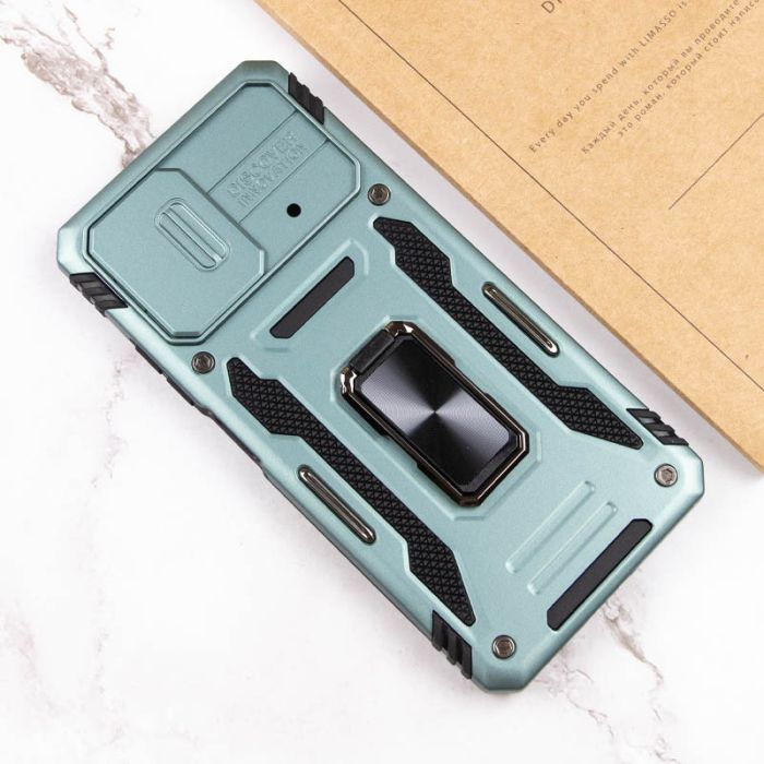 Ударостійкий чохол Camshield Army Ring для Xiaomi Poco F5 / Note 12 Turbo