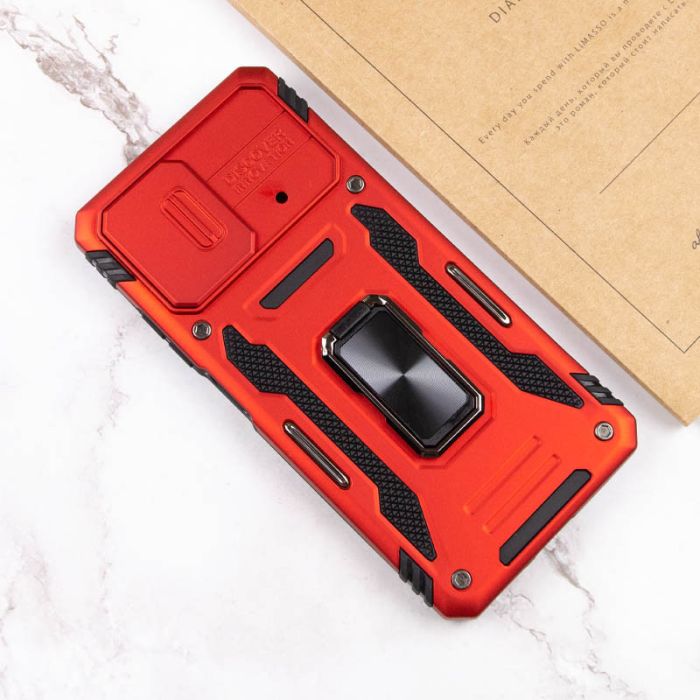 Ударостійкий чохол Camshield Army Ring для Xiaomi Poco F5 / Note 12 Turbo