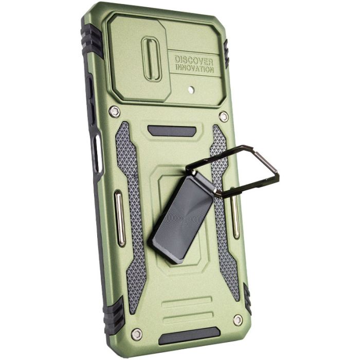 Ударостійкий чохол Camshield Army Ring для Xiaomi Poco F5 / Note 12 Turbo