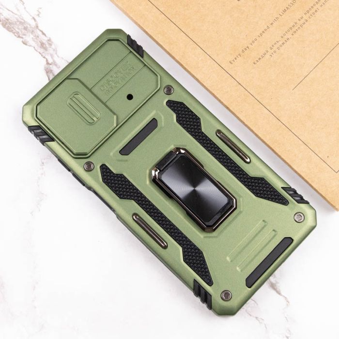 Ударостійкий чохол Camshield Army Ring для Xiaomi Poco F5 / Note 12 Turbo