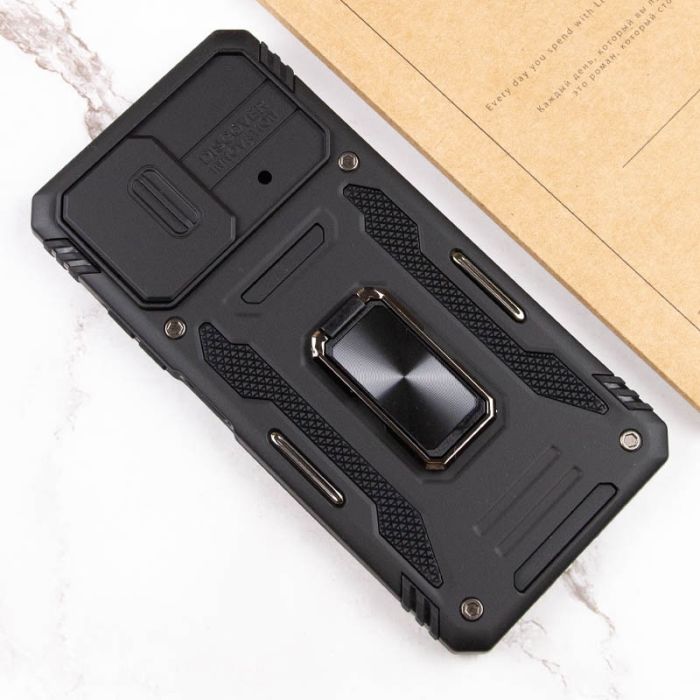 Ударостійкий чохол Camshield Army Ring для Xiaomi Poco F5 / Note 12 Turbo