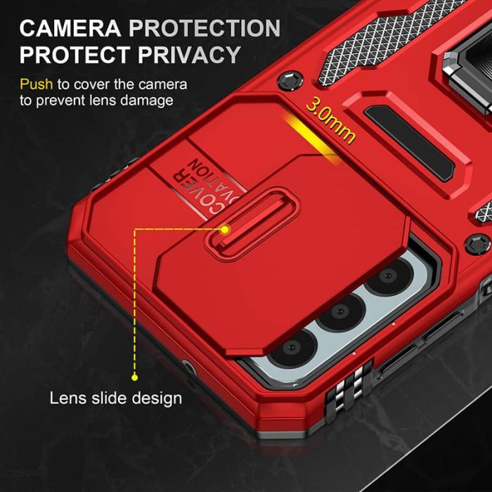 Ударостійкий чохол Camshield Army Ring для Samsung Galaxy A24 4G