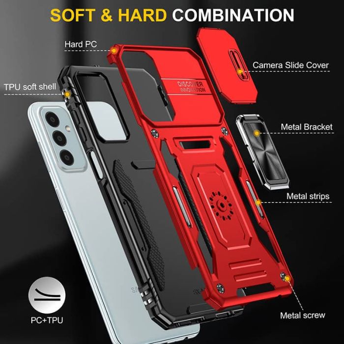 Ударостійкий чохол Camshield Army Ring для Samsung Galaxy M14 5G