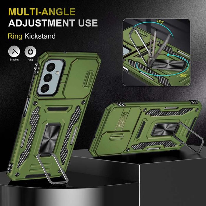 Ударостійкий чохол Camshield Army Ring для Samsung Galaxy M14 5G