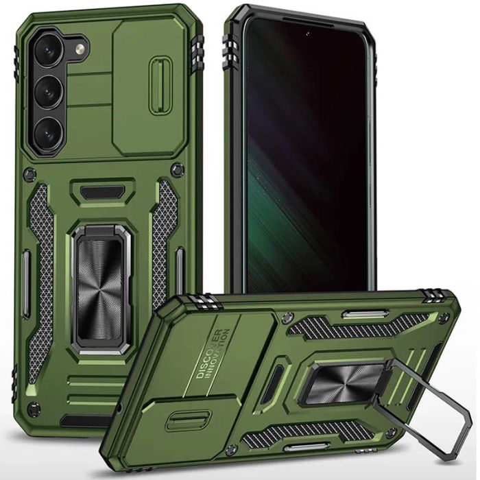 Ударостійкий чохол Camshield Army Ring для Samsung Galaxy S20 FE