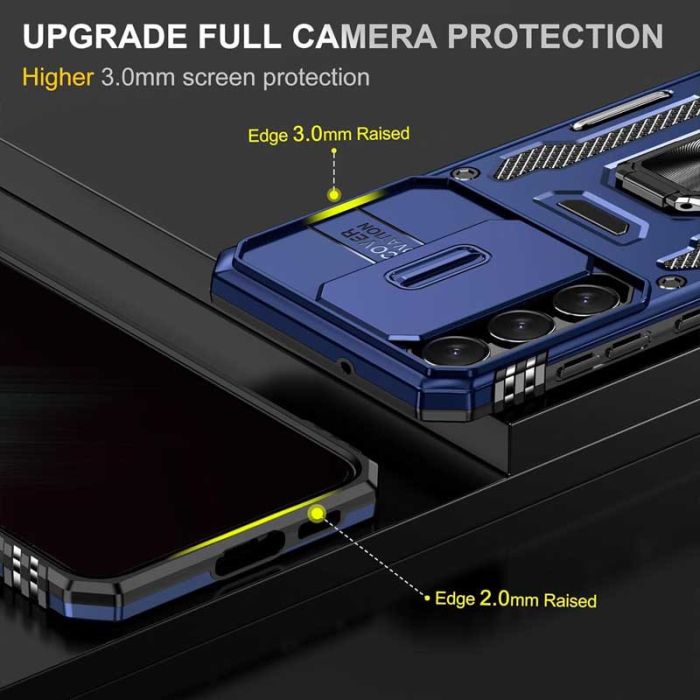 Ударостійкий чохол Camshield Army Ring для Samsung Galaxy S20 FE