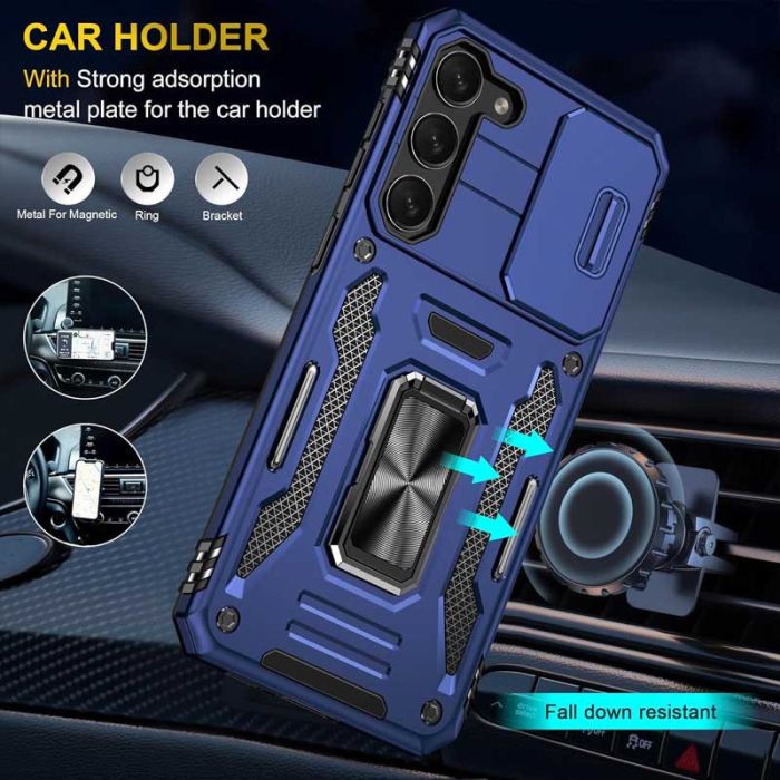 Ударостійкий чохол Camshield Army Ring для Samsung Galaxy S20 FE