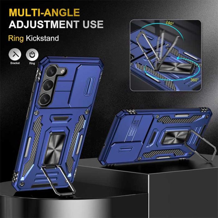 Ударостійкий чохол Camshield Army Ring для Samsung Galaxy S20 FE