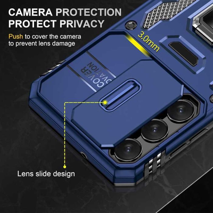 Ударостійкий чохол Camshield Army Ring для Samsung Galaxy S20 FE