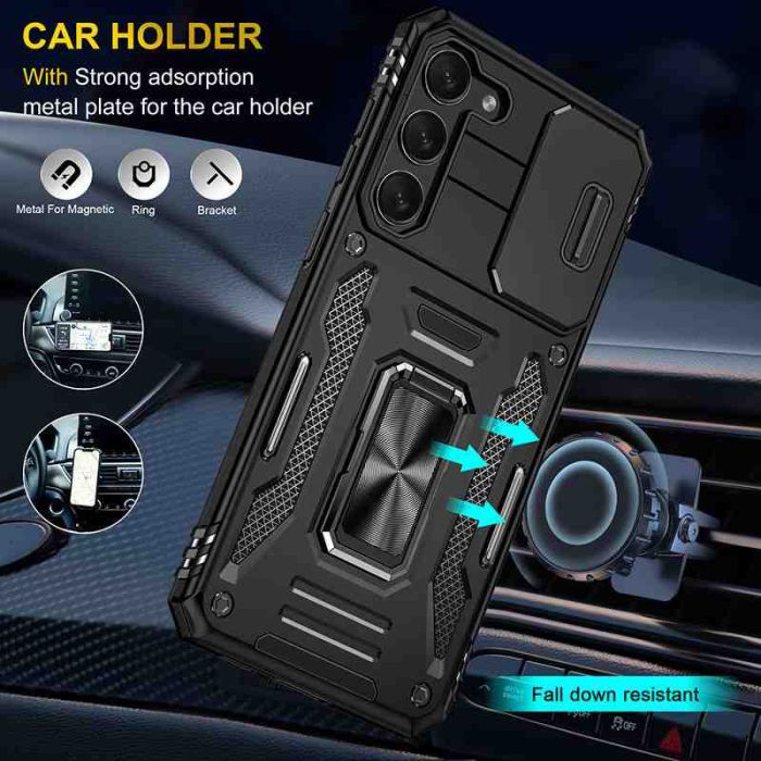 Ударостійкий чохол Camshield Army Ring для Samsung Galaxy S20 FE