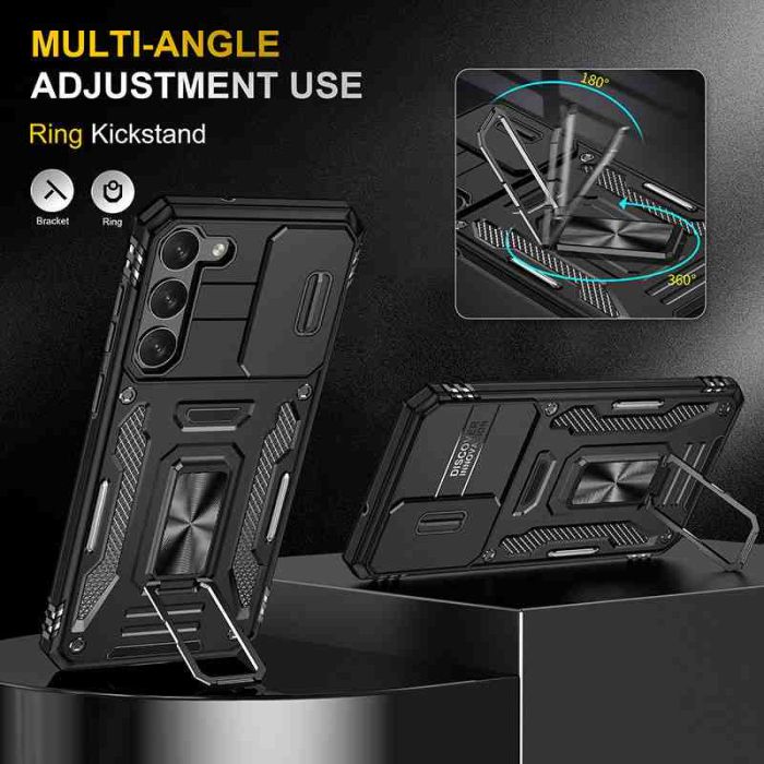 Ударостійкий чохол Camshield Army Ring для Samsung Galaxy S20 FE