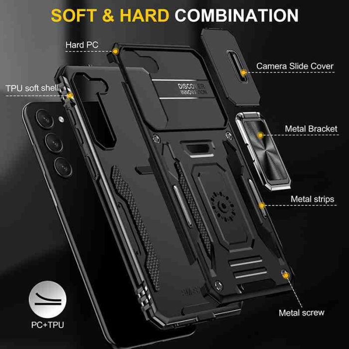 Ударостійкий чохол Camshield Army Ring для Samsung Galaxy S20 FE