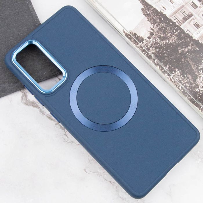 TPU чохол Bonbon Metal Style with MagSafe для Samsung Galaxy A55
