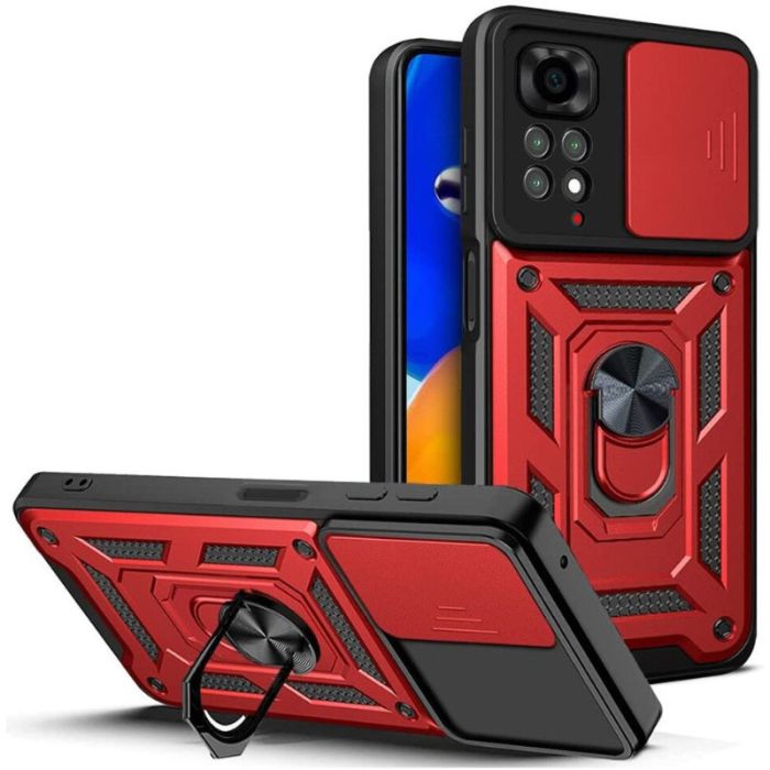 Ударостійкий чохол Camshield Serge Ring для Xiaomi Redmi Note 11 (Global) / Note 11S