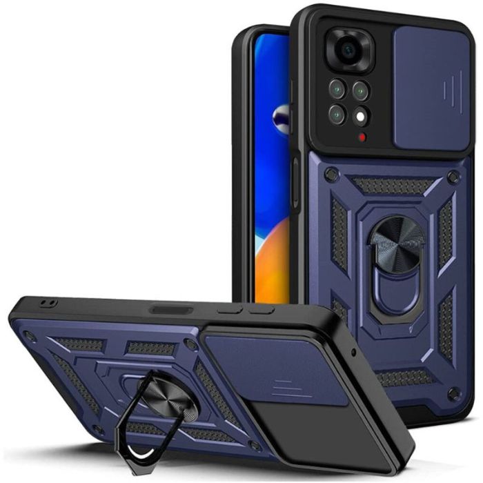Ударостійкий чохол Camshield Serge Ring для Xiaomi Redmi Note 11 (Global) / Note 11S