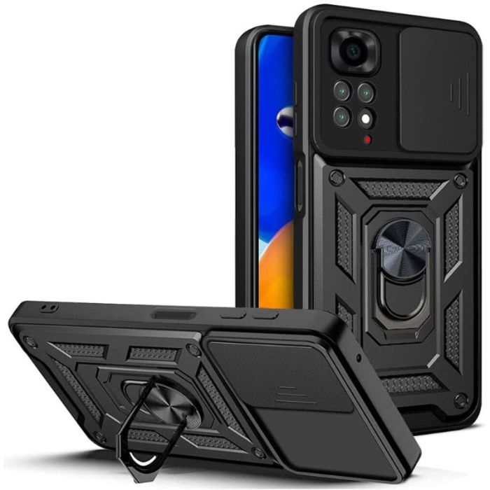 Ударостійкий чохол Camshield Serge Ring для Xiaomi Redmi Note 11 (Global) / Note 11S