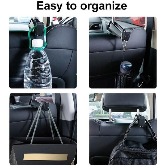 Автотримач Baseus Backseat Vehicle Phone Hook, + гачок-вішалка (SUHZ-A01)