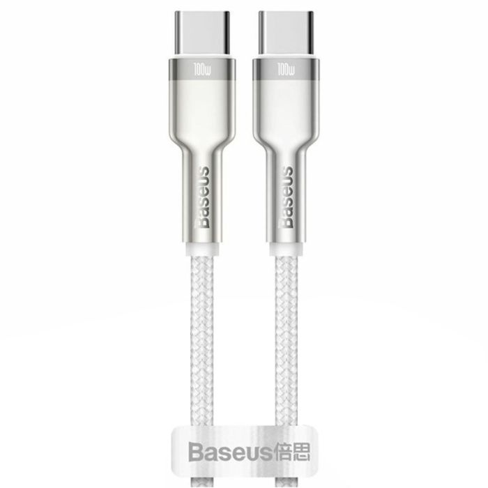 Дата кабель Baseus Cafule Series Metal Type-C to Type-C 100W (1m) (CATJK-C)