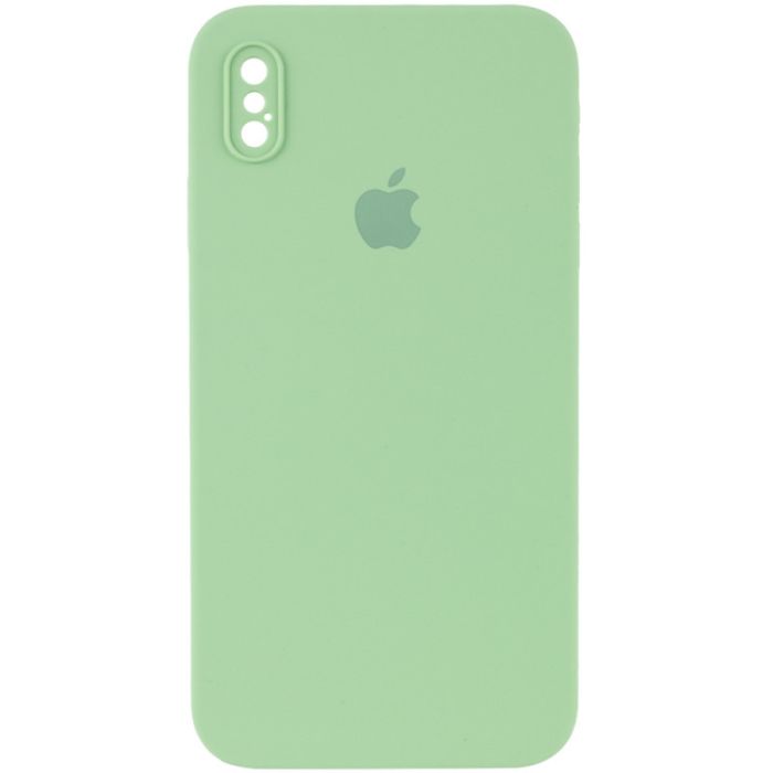 Чохол Silicone Case Square Full Camera Protective (AA) для Apple iPhone XS Max (6.5")