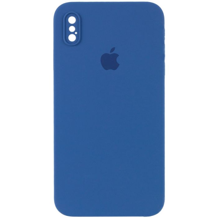 Чохол Silicone Case Square Full Camera Protective (AA) для Apple iPhone XS Max (6.5")