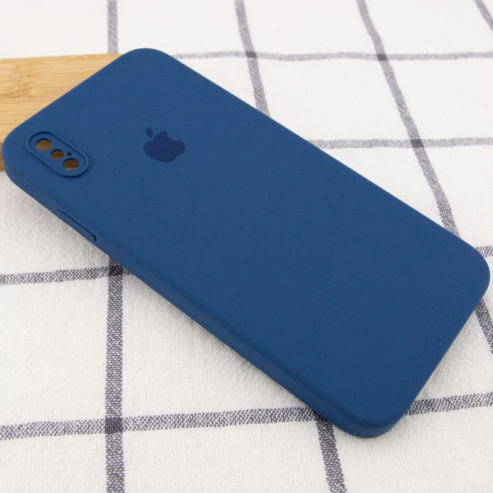 Чохол Silicone Case Square Full Camera Protective (AA) для Apple iPhone XS Max (6.5")
