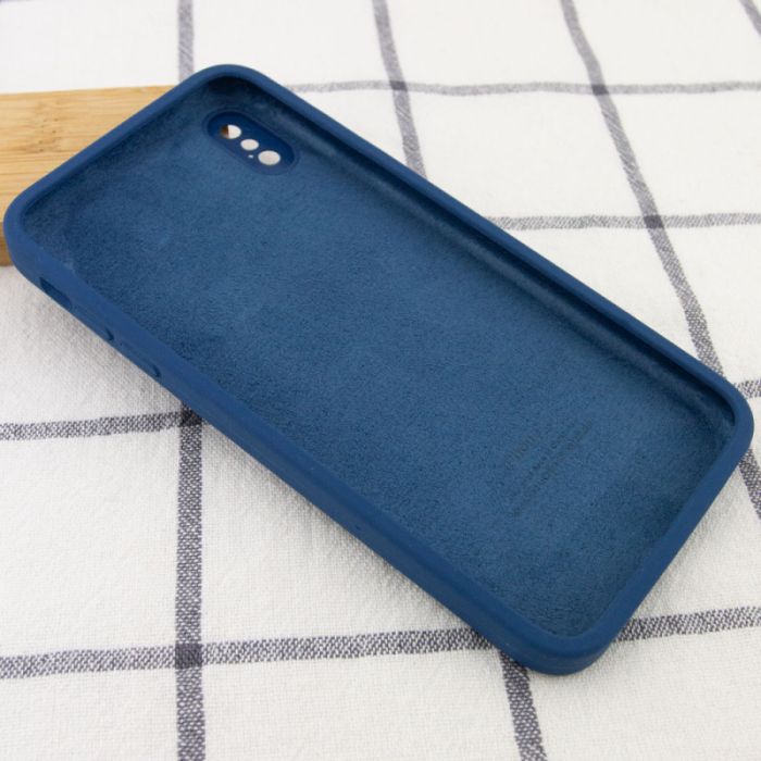 Чохол Silicone Case Square Full Camera Protective (AA) для Apple iPhone XS Max (6.5")