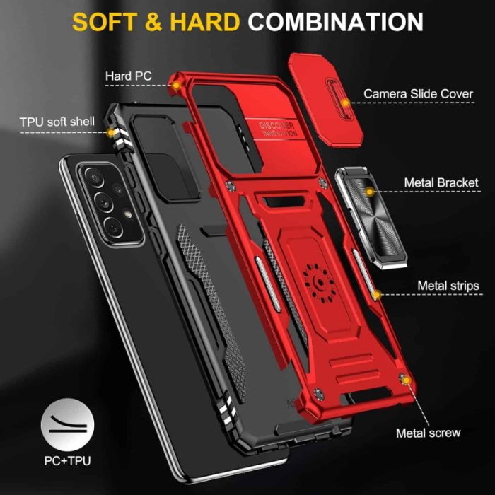 Ударостійкий чохол Camshield Army Ring для Samsung Galaxy A53 5G