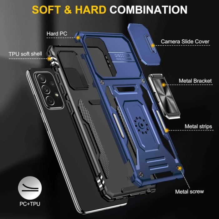 Ударостійкий чохол Camshield Army Ring для Samsung Galaxy A53 5G