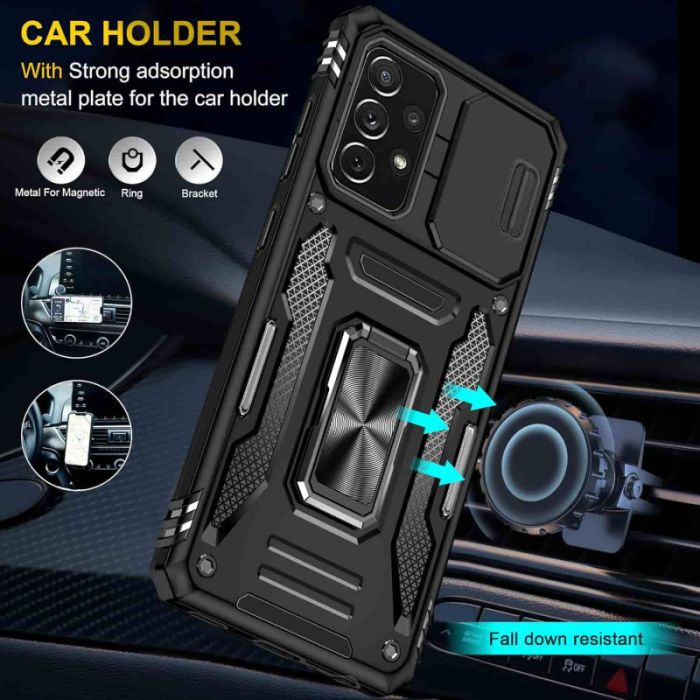 Ударостійкий чохол Camshield Army Ring для Samsung Galaxy A53 5G