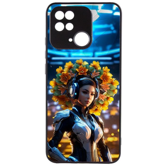 TPU+PC чохол Prisma Ladies для Xiaomi Redmi 10C / Poco C40