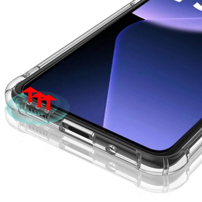TPU чохол GETMAN Ease logo посилені кути Full Camera для Xiaomi 13T / 13T Pro