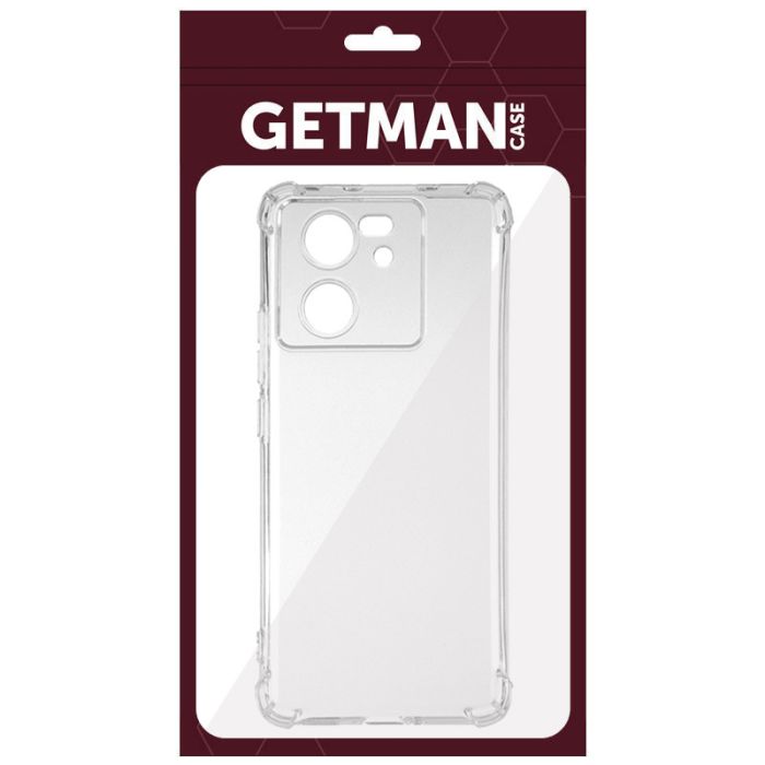 TPU чохол GETMAN Ease logo посилені кути Full Camera для Xiaomi 13T / 13T Pro