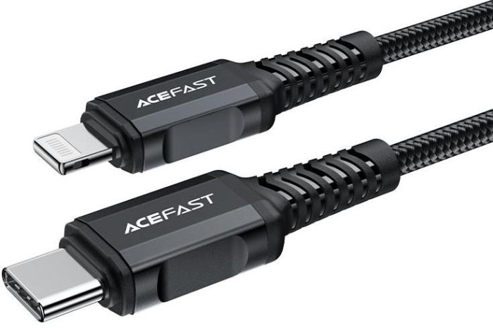 Дата кабель Acefast MFI C4-01 USB-C to Lightning aluminum alloy (1.8m)