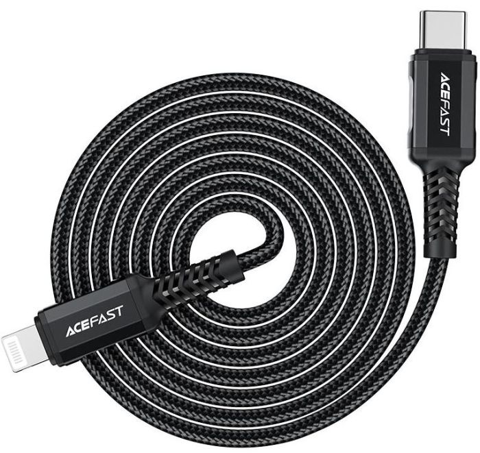 Дата кабель Acefast MFI C4-01 USB-C to Lightning aluminum alloy (1.8m)