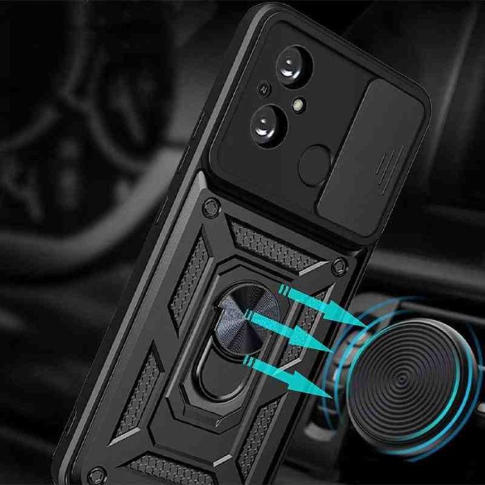 Ударостійкий чохол Camshield Serge Ring для Xiaomi Redmi 12C