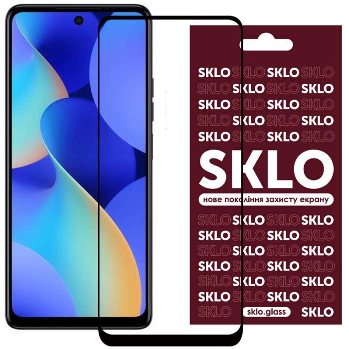 Захисне скло SKLO 3D для TECNO Spark 10 Pro / Spark 20 Pro